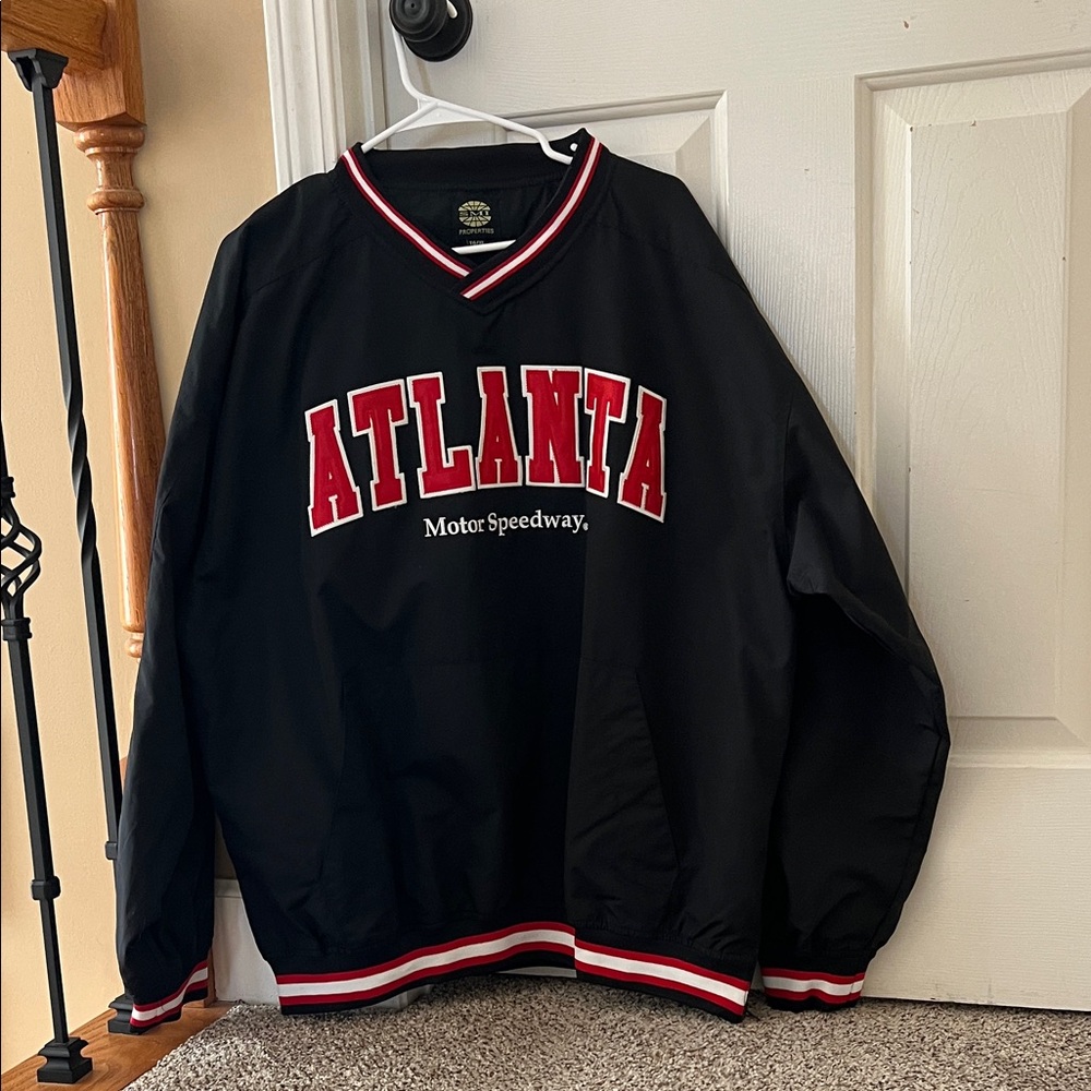 Pro Player Black and Red Windbreaker Jacket